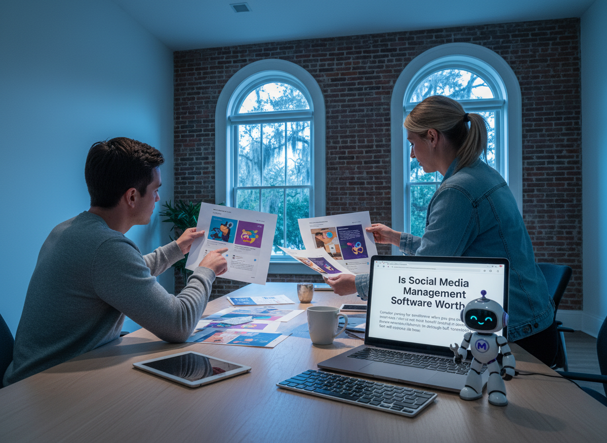 When is social media management software worth paying for?