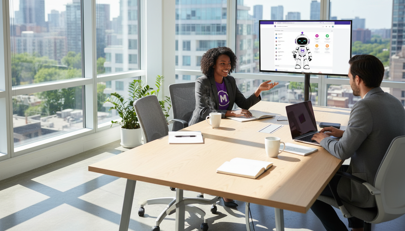 Which company does marketing strategy for you with AI?